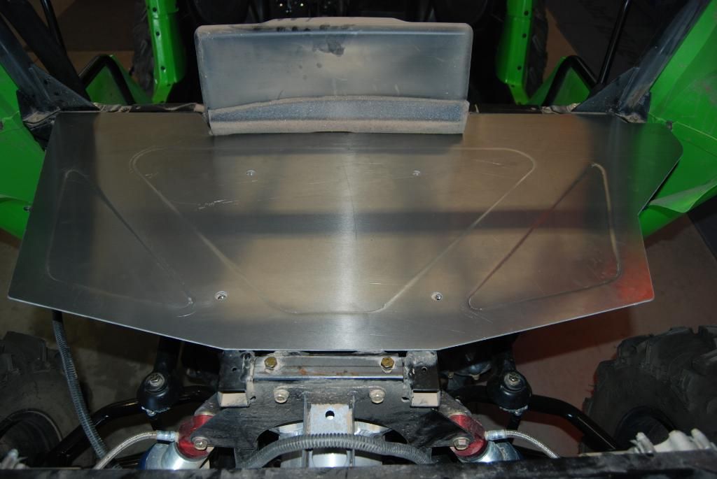 Utvcrap RZR bed heat shield PRC Polaris Ranger Club